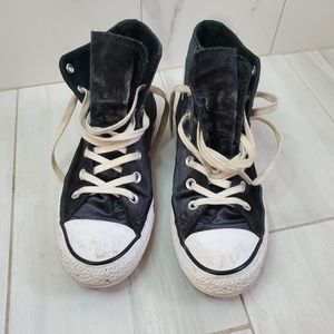 Velvet High Top Converse